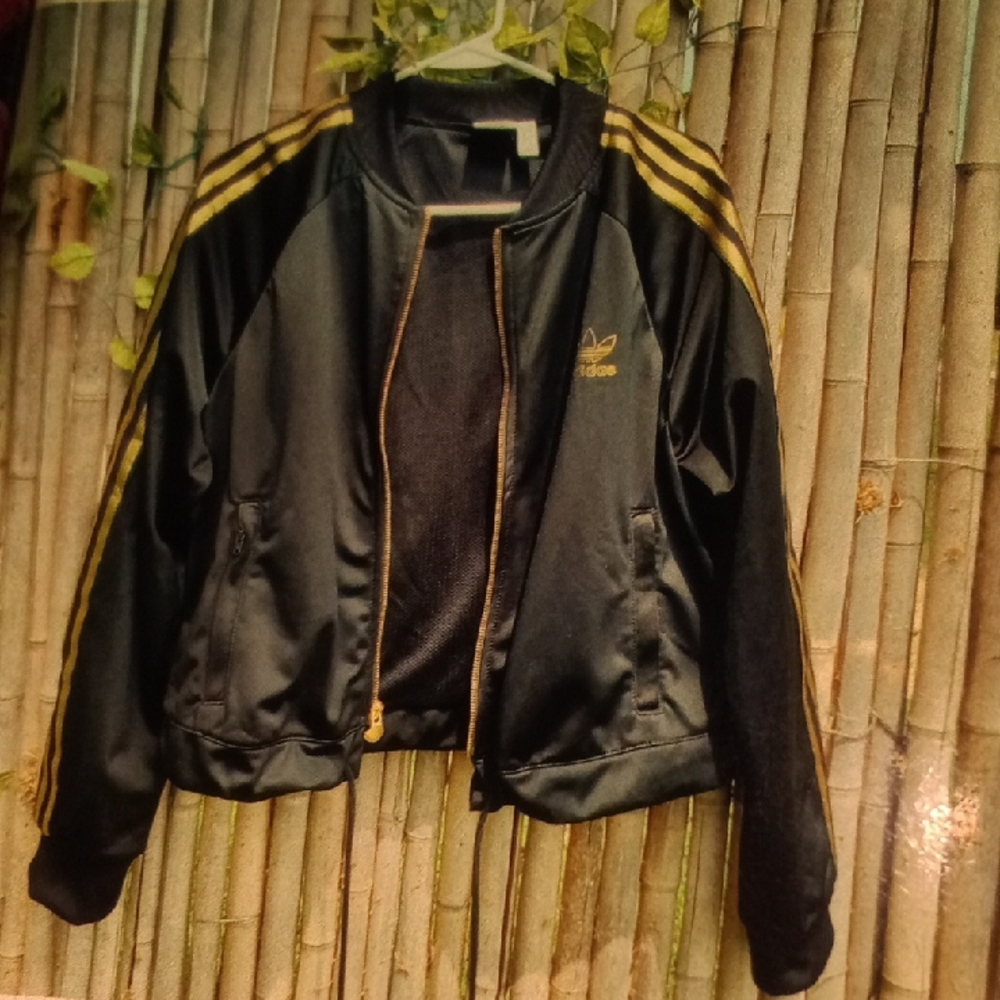 Adidas Black Mesh Jacket